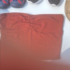 Arizona Jean Company Brick Red Tube Top